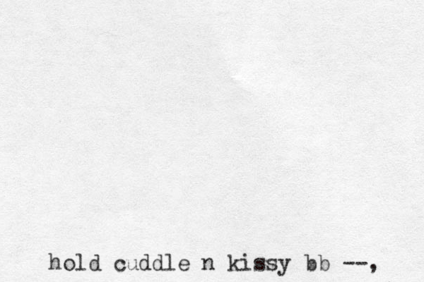 hold cuddle n kissy bb --, 
