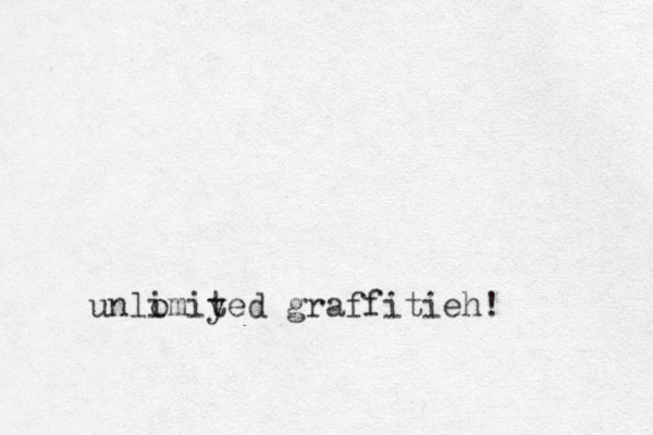 unlo imiy ted graffitieh!