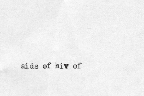 aids of hiv of