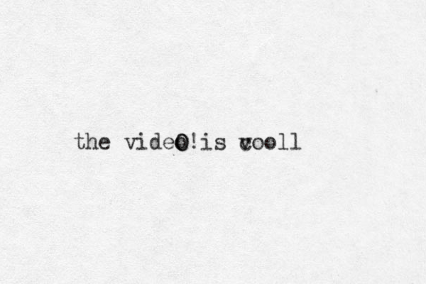 the video is v cooll O O!