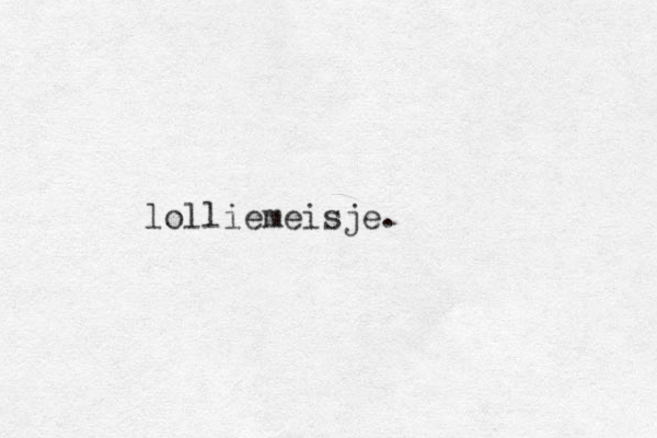lolli meisje. e