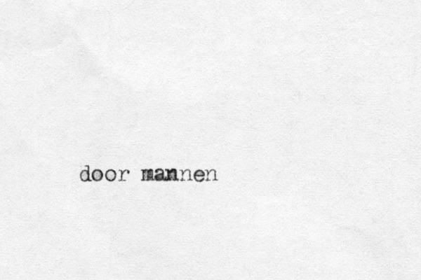 door mannen