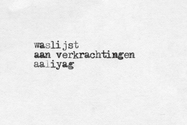 waslijst aan verkrachtingen aaliyag