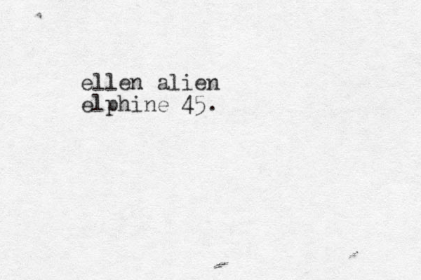 ellen alien elphine 45.