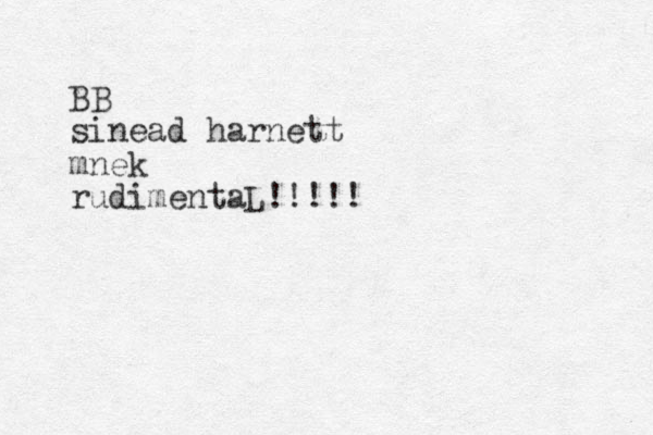 BB sinead harnett mnek rudimentaL!!!!!