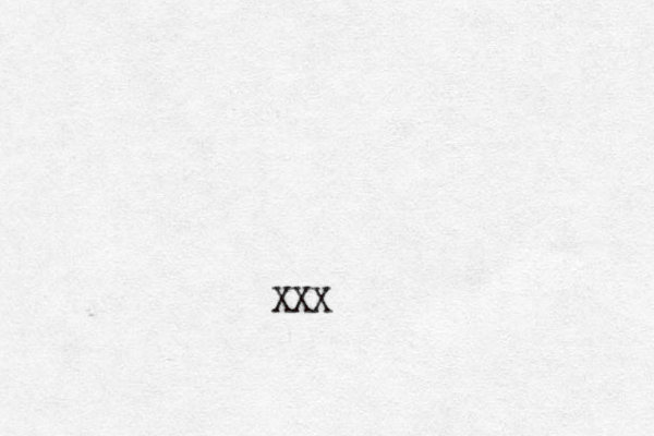 XXX
