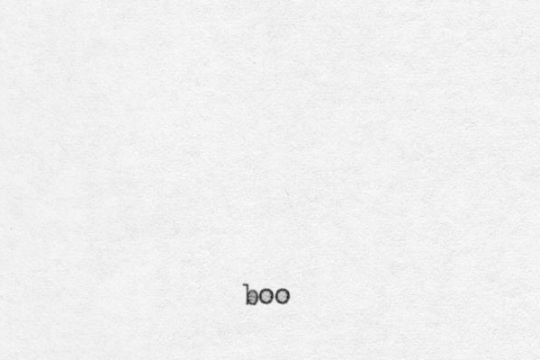 boo