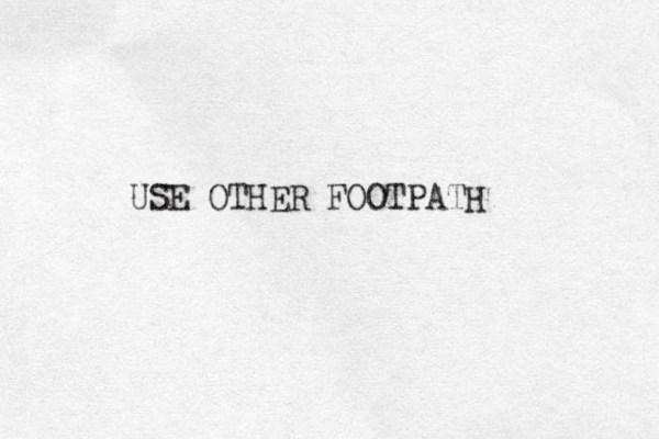 USE OTHER FOOTPATH