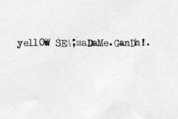 yell0w W SEA;maDaMe.GanDh!.