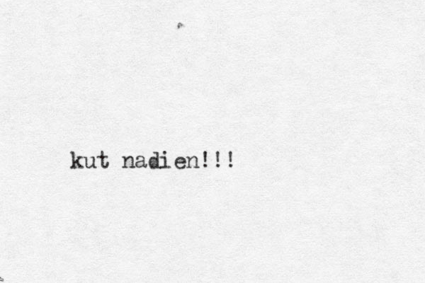 kut nadien!!!