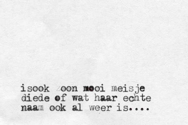 isook zoon mooi meisje diede of wat haar echte naam ook al weer is....