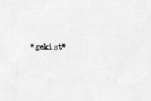 *gekist*