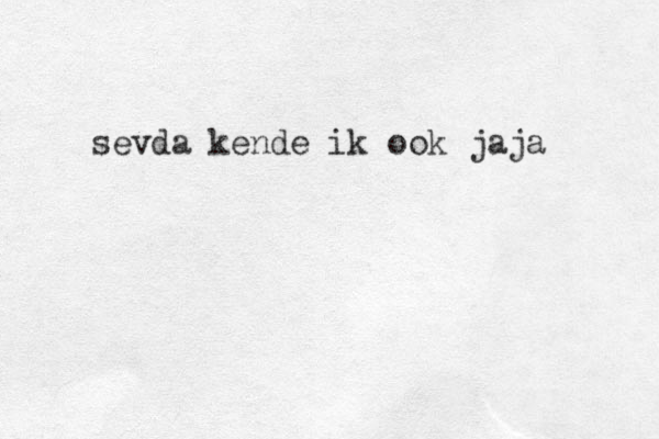 sevda kende ik ook jaja