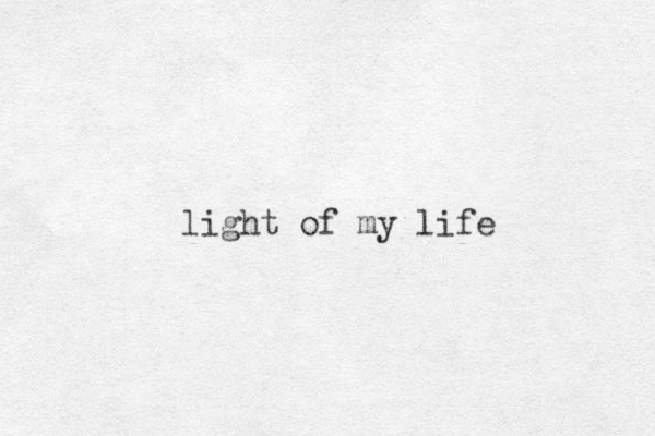light of my life