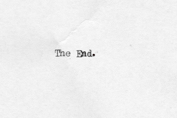 The End. 