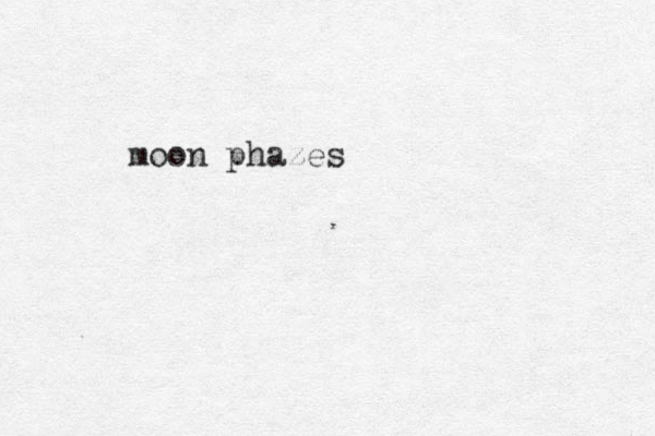 moon phazes