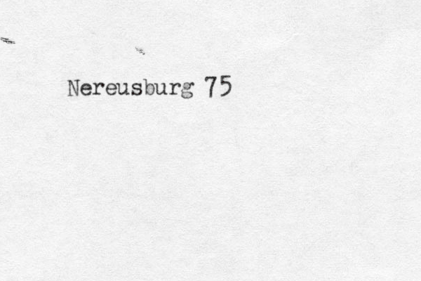 Nereusburg 75