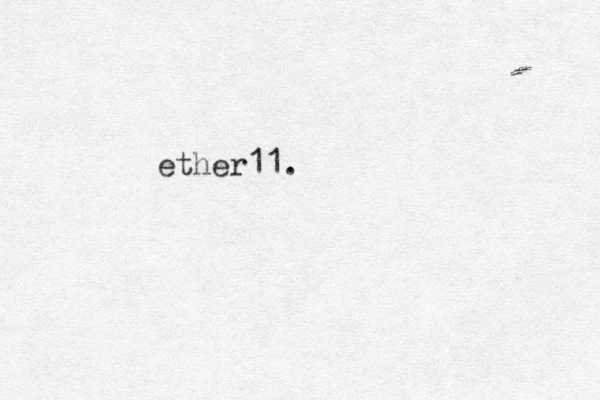 ether 11.