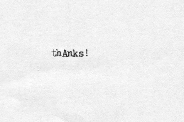 thAnks !