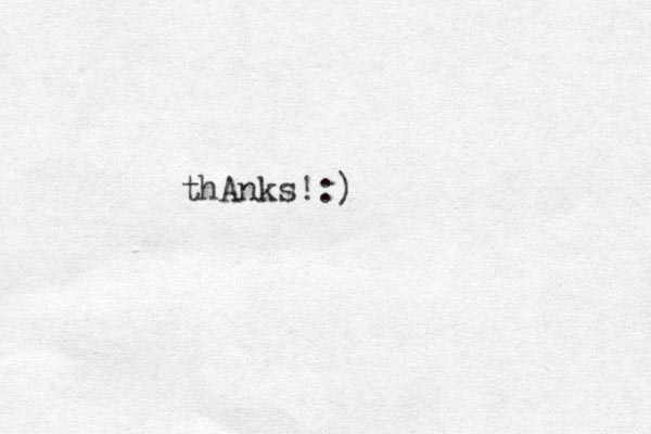 thAnks ! :)