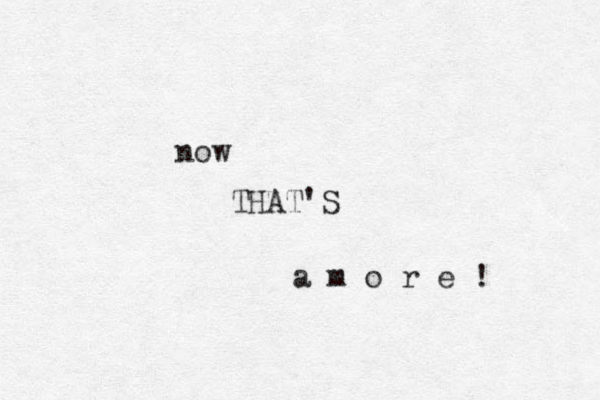 now THAT'S a m o r e ! 