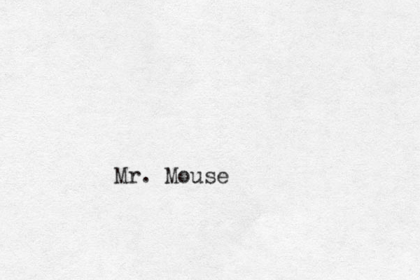 Mr. Mouse 