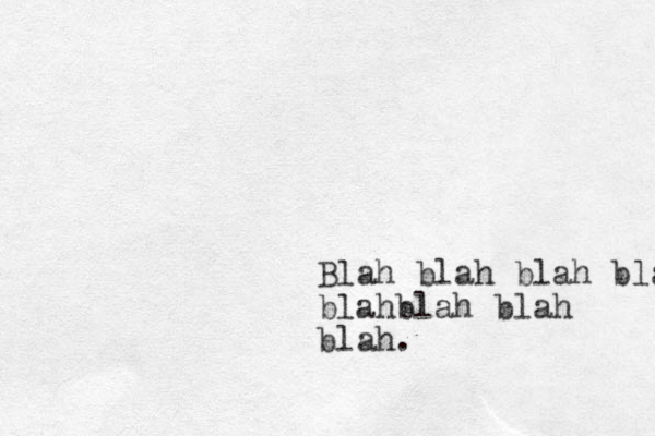 Blah blah blah blah blah blahblah blah blah.