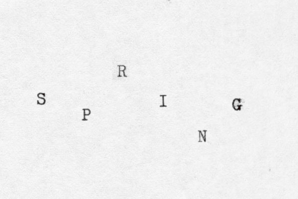S P R I N G 
