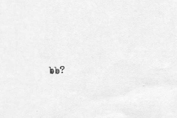 bb?