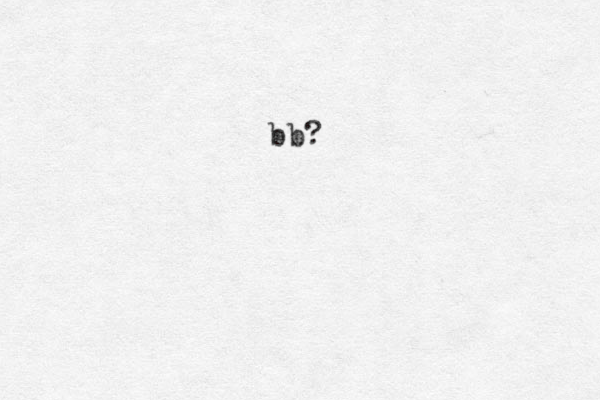 bb? 