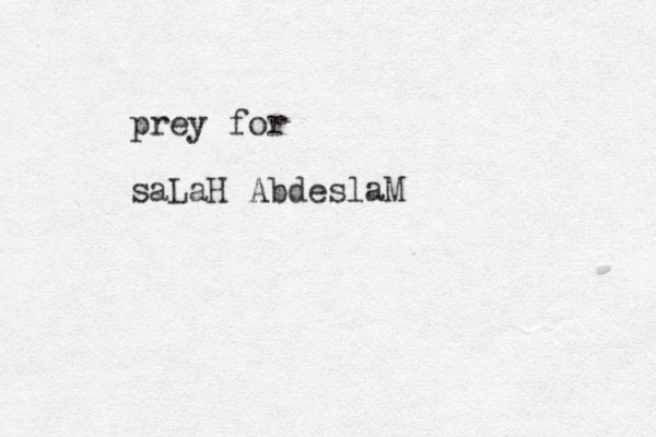 prey for saLaH AbdeslaM