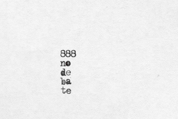888 no de ba te