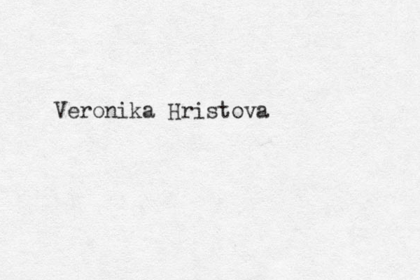Veronika Hristova