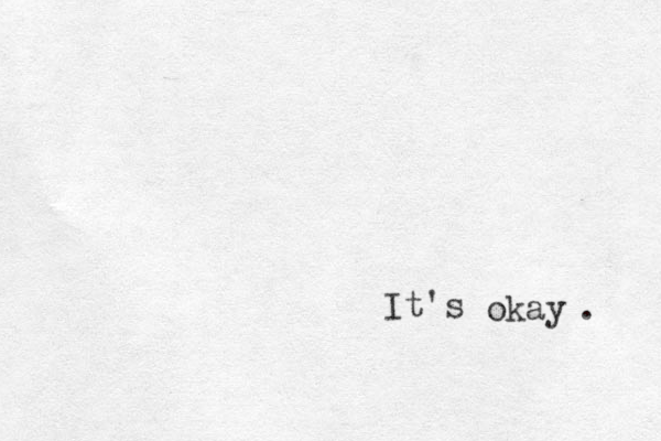 It's okay . 