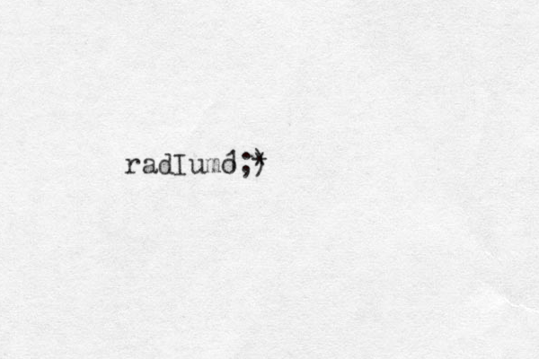 radIumo 1;) * 