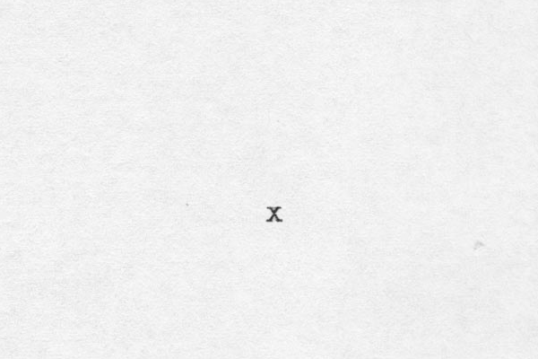 x 