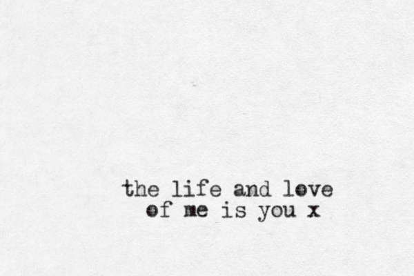 the life and love of me is you x 