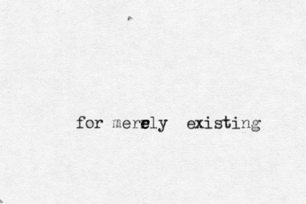 for merrly e e e existing 