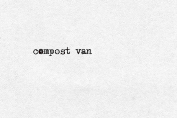 compost van 