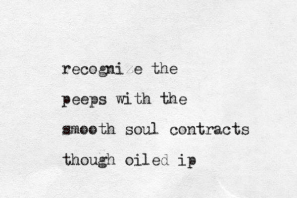 recognize the peeps with the smooth soul contracts though oiled ip