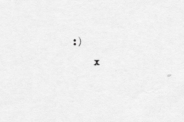 x :) 