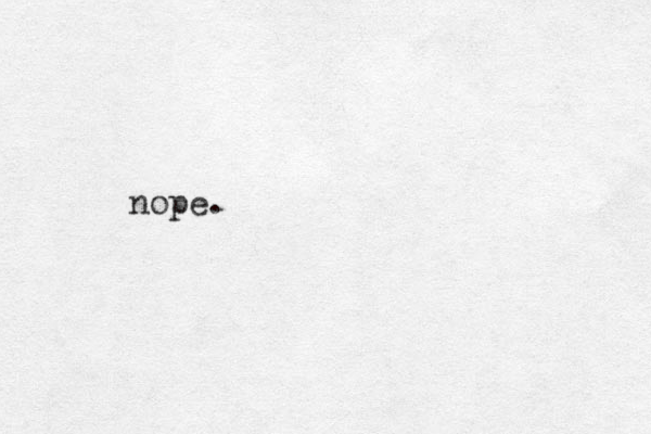 nope.