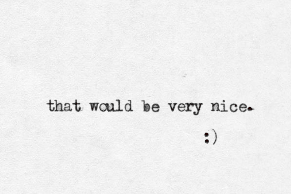 that would be very nice. :) 