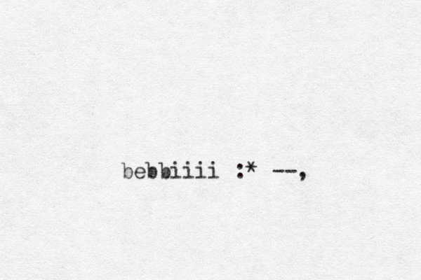 bebbiiii :* --,