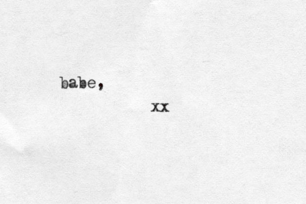babe, xx