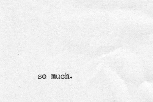 so much.