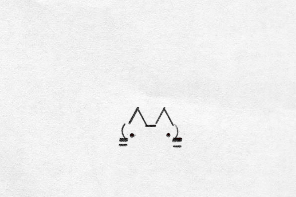 /\_/\ . . ( ) - - - - - - 