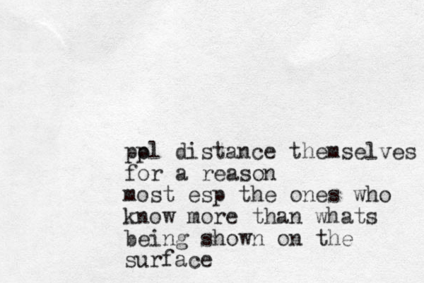 pol p distance themselves for a reason most esp the ones who know more than whats being shown on the surface