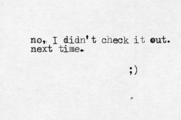 no, I didn't check it out. next time. ;) 