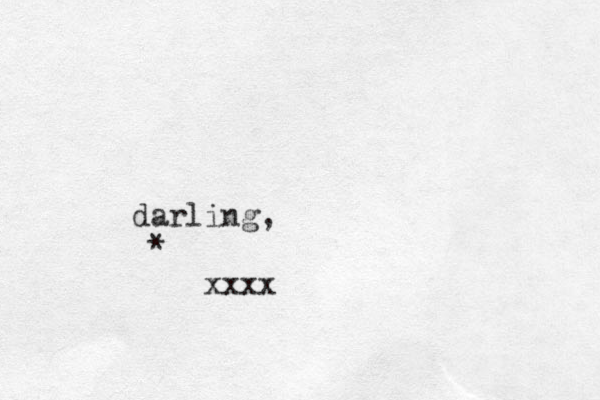 darling, * xxxx 